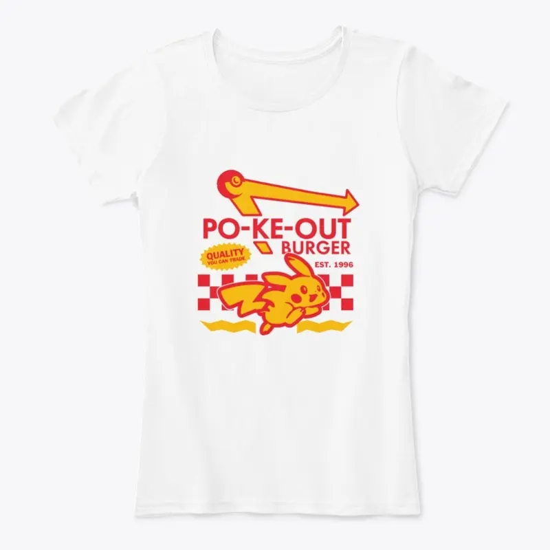 Po-Ke-Out Burger Tee