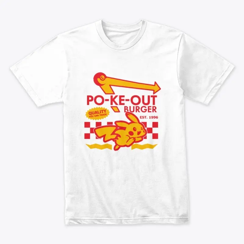 Po-Ke-Out Burger Tee